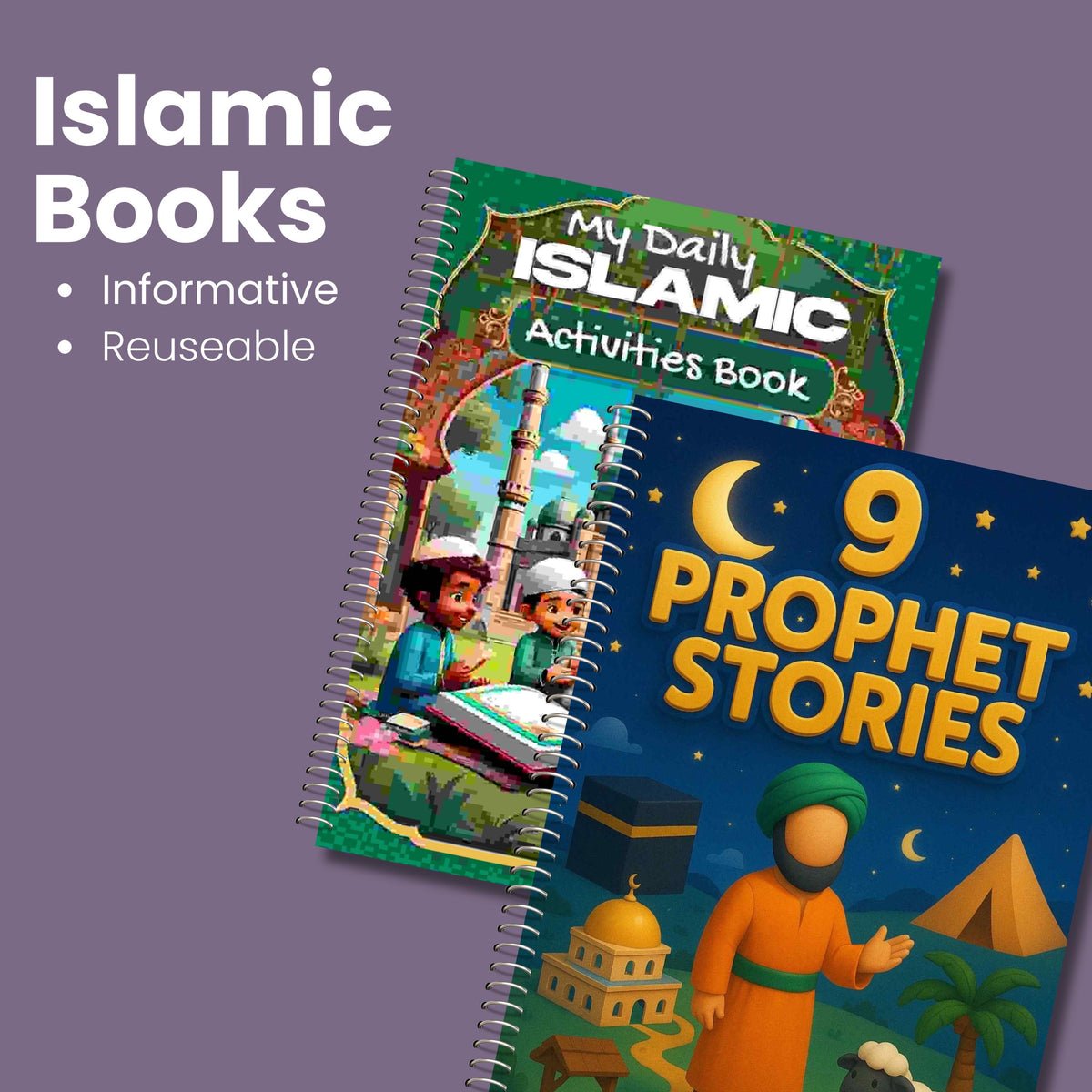 Islamic Books for Kids close-up view