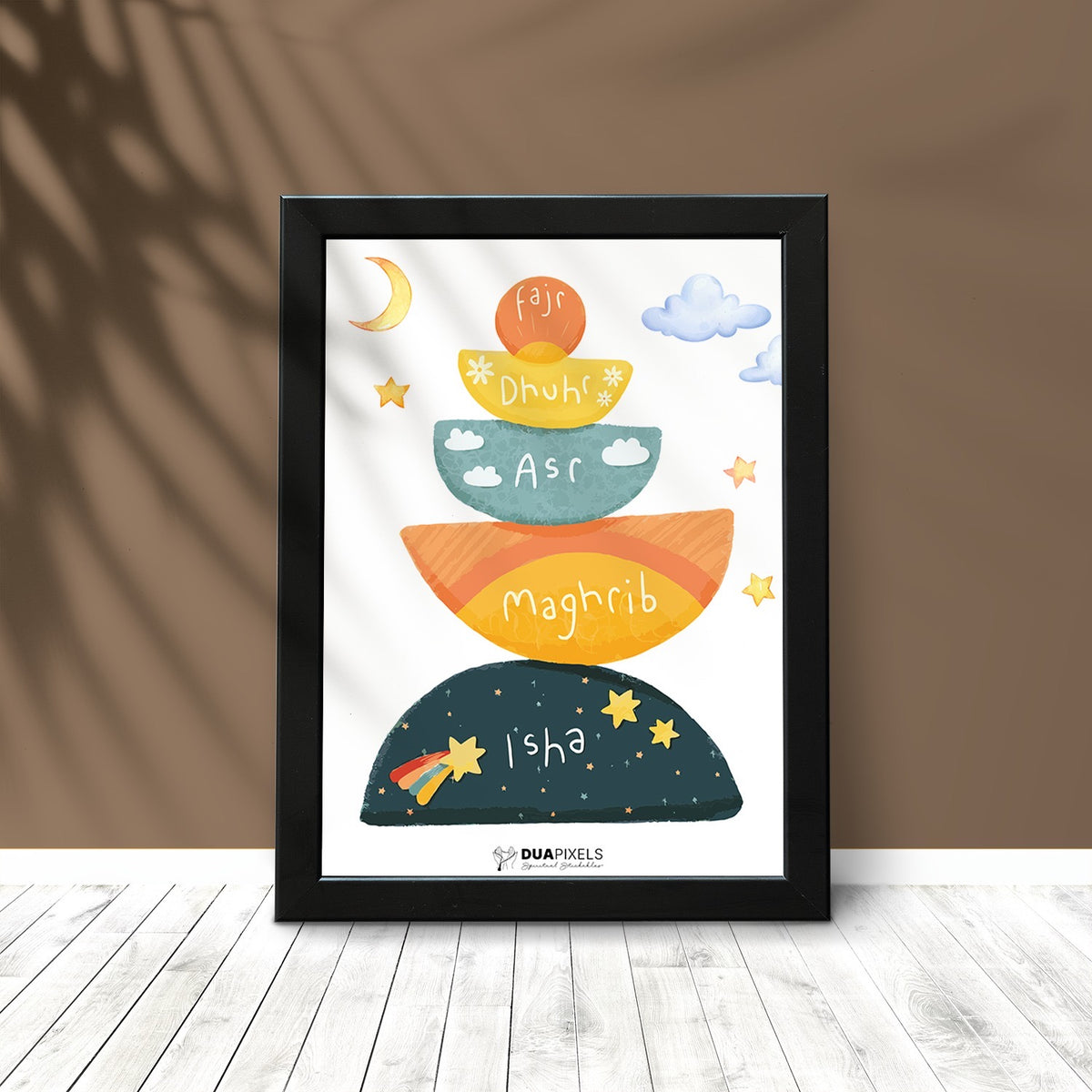 5 Prayer Names Photo Card - Dua Pixels