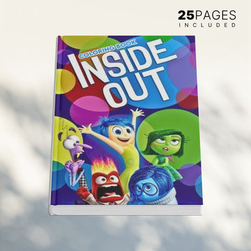 Inside Out Coloring Book for Kids - Dua Pixels