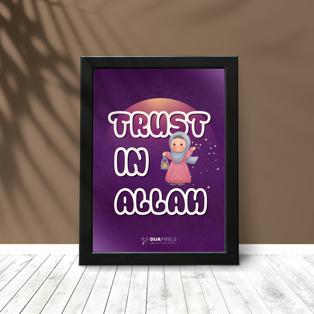 Trust in Allah Photo Card - Dua Pixels