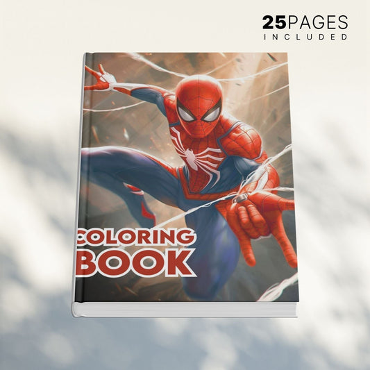 Spider Man Coloring Book for Kids - Dua Pixels