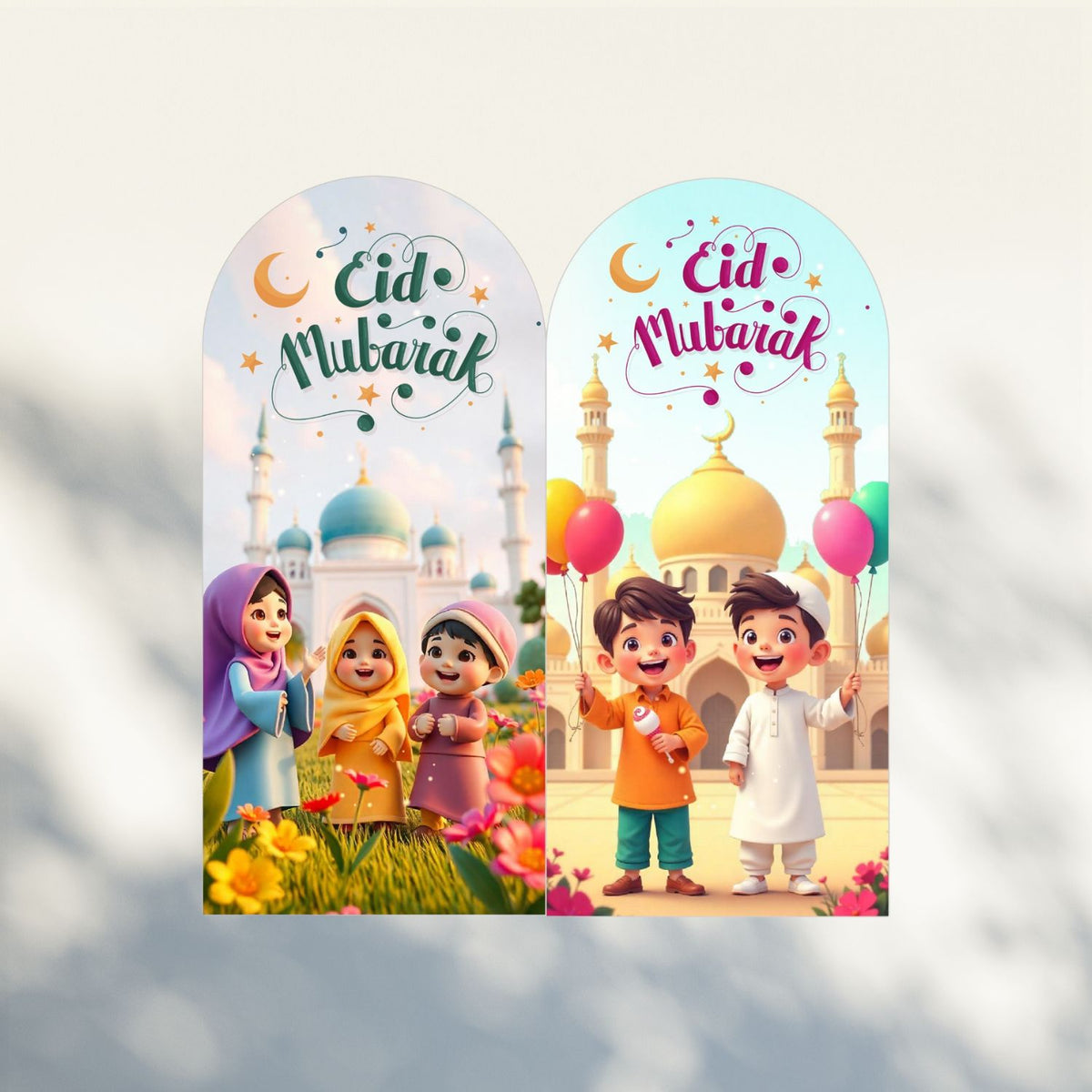 Eid Mubarak Cards Pack of 5 detail view 5