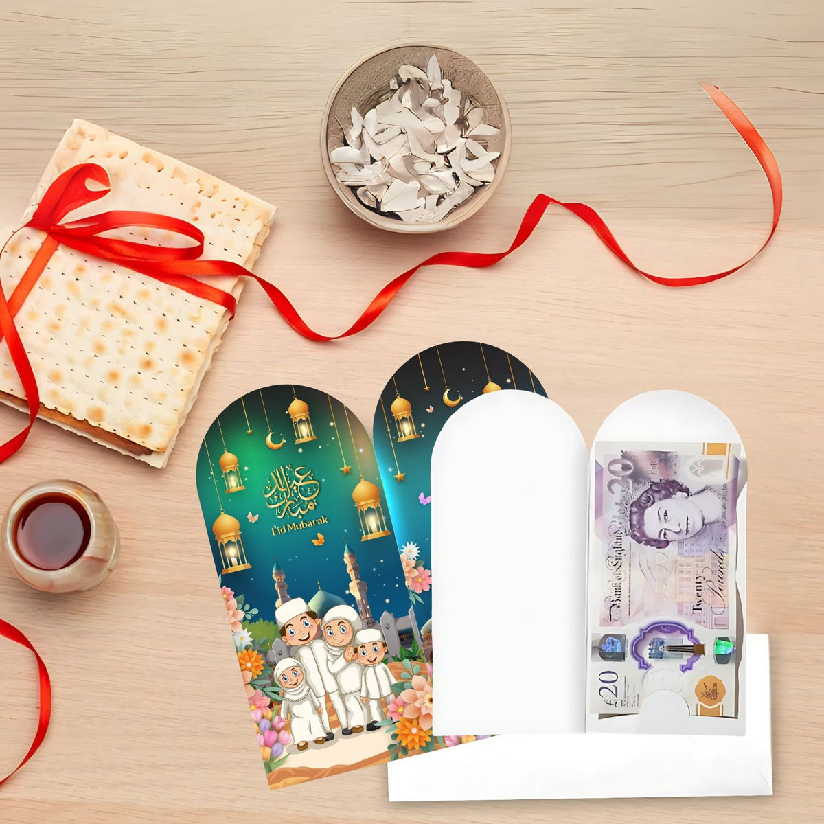Eid Mubarak Cards Pack of 5 detail view 10