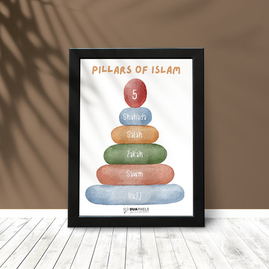Pillars of Islam Photo Card - Dua Pixels