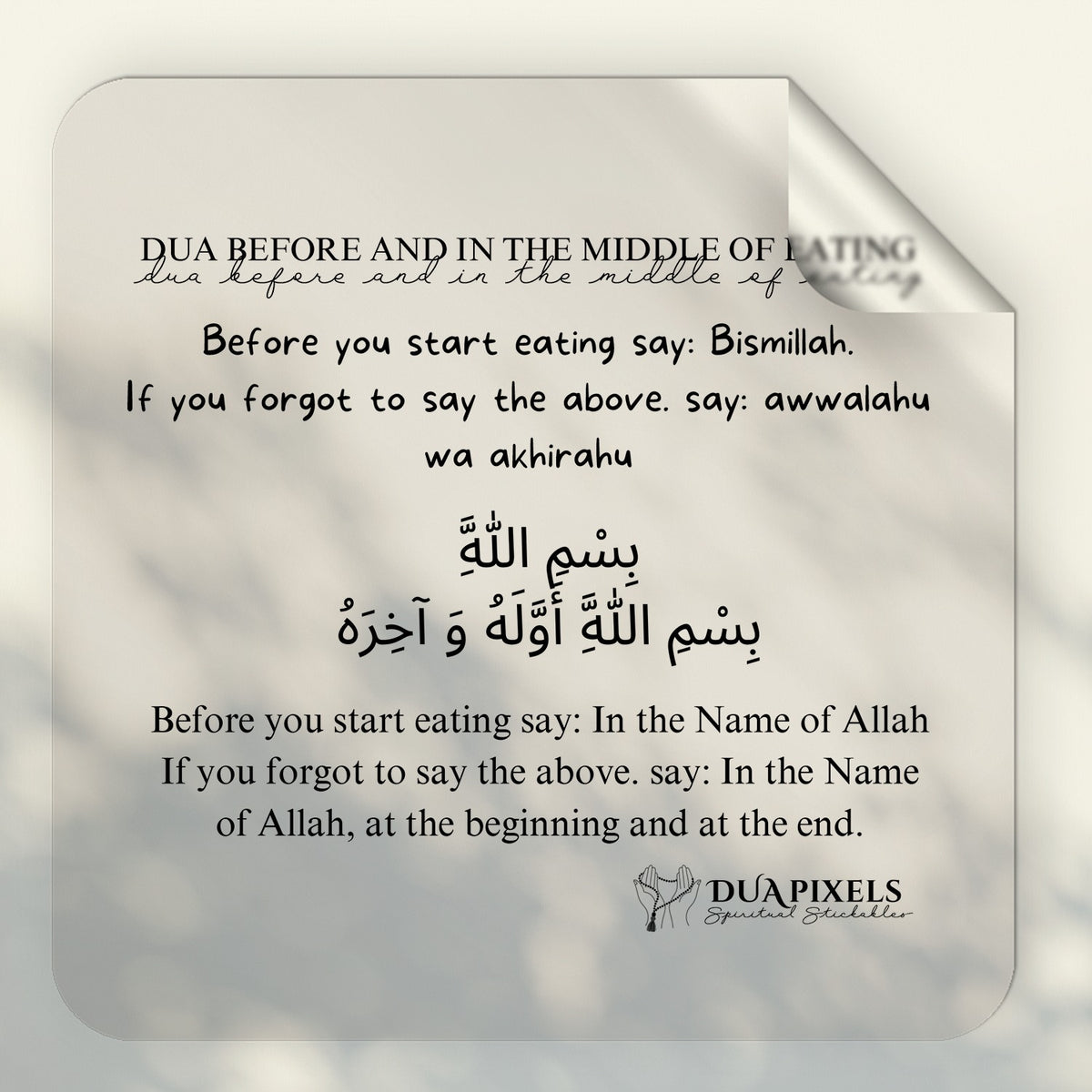 Daily Duas detail view 17