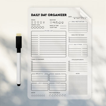 Daily Day Organizer Wall Planner Sticker - Dua Pixels