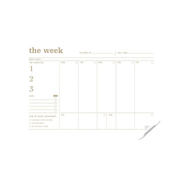 Reusable The Week Planner Sticker - Dua Pixels