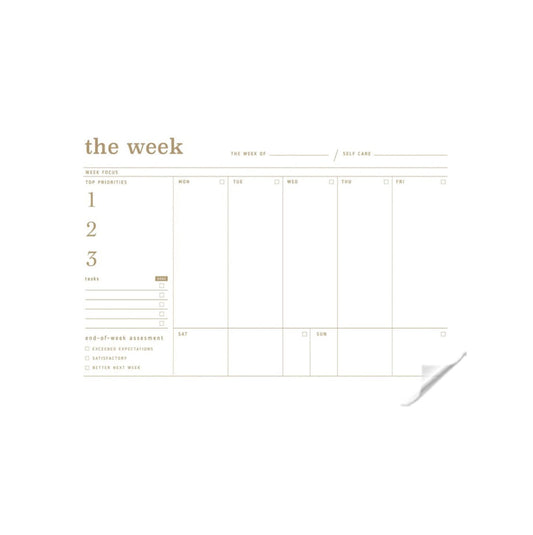 Reusable The Week Planner Sticker - Dua Pixels