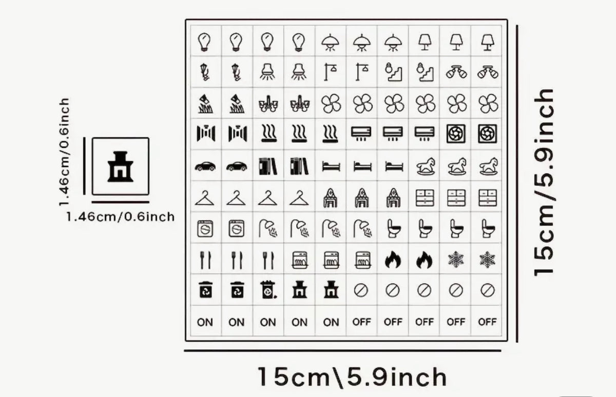 Switch Stickers Pack of 2