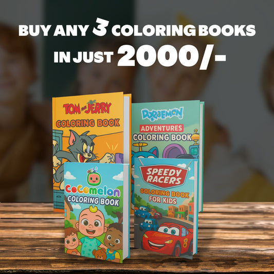 Kids Coloring Book Bundle - Dua Pixels