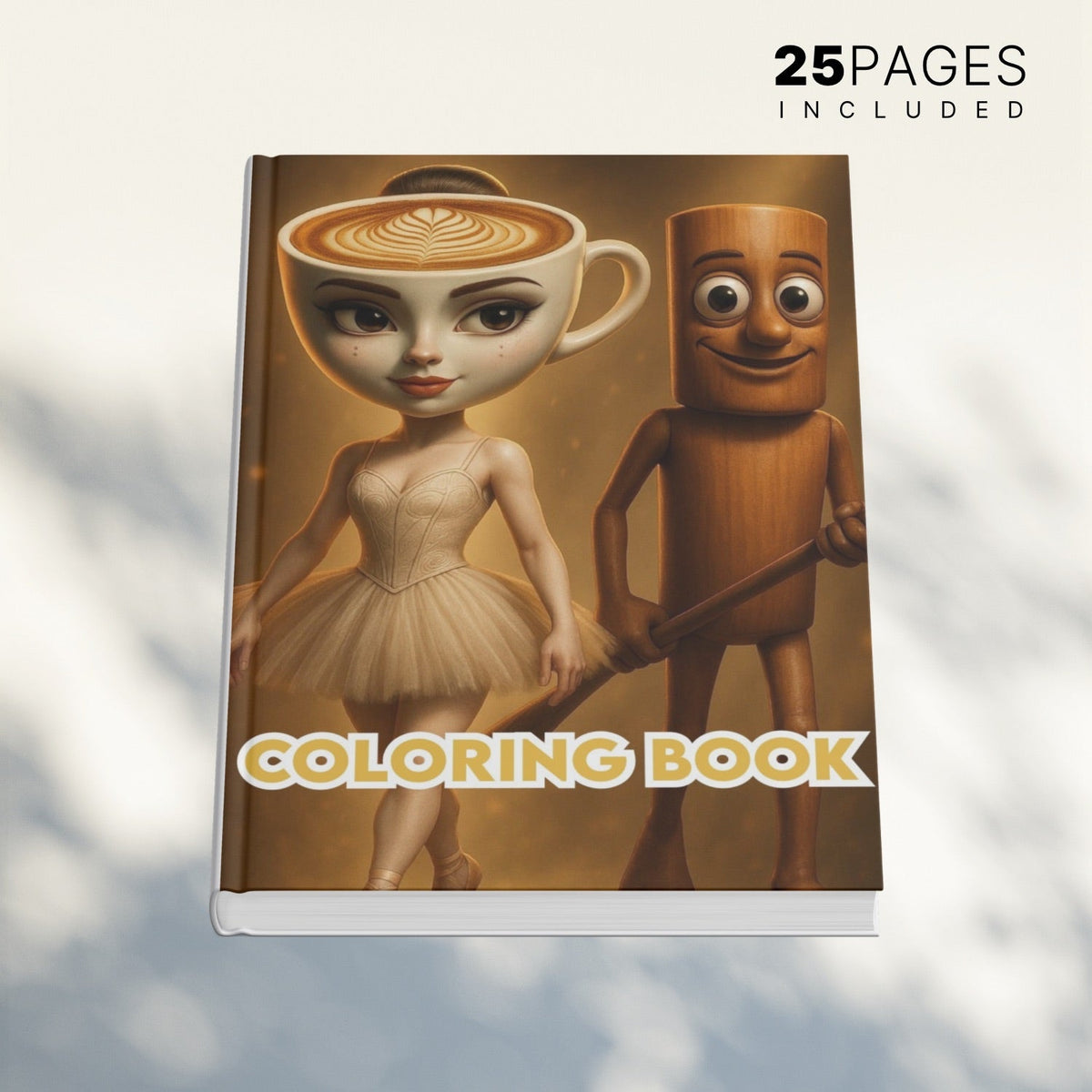 Tung Tung Sahur Family Coloring Book for Kids - Dua Pixels