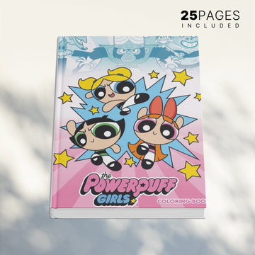 Power Puff Girls Coloring Book for Kids - Dua Pixels