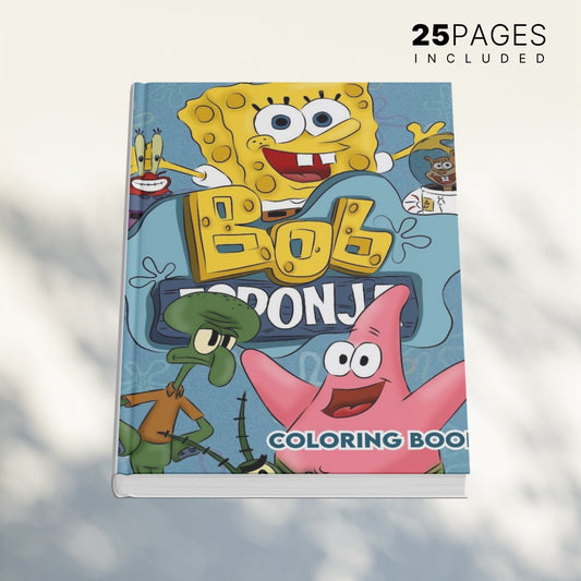 Sponge Bob Coloring Book for Kids - Dua Pixels