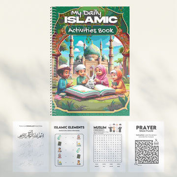 Learn Islam Book for Kids | Daily Islamic Activities Book