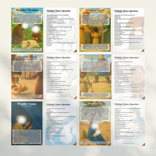 9 Prophet Names Book close-up view