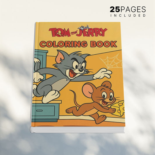 Tom & Jerry Coloring Book for Kids - Dua Pixels