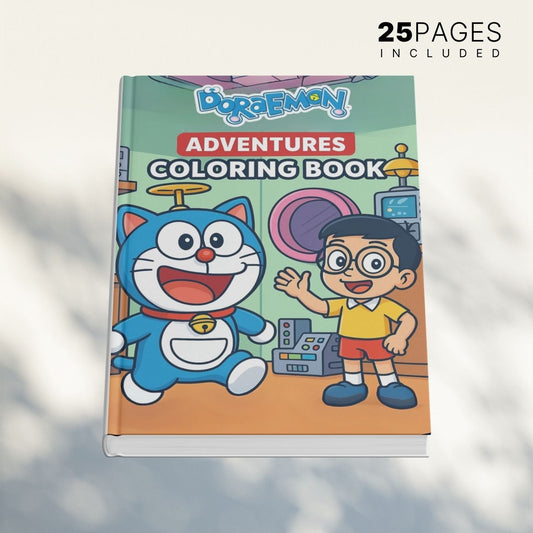 Doremon Coloring Book for Kids - Dua Pixels