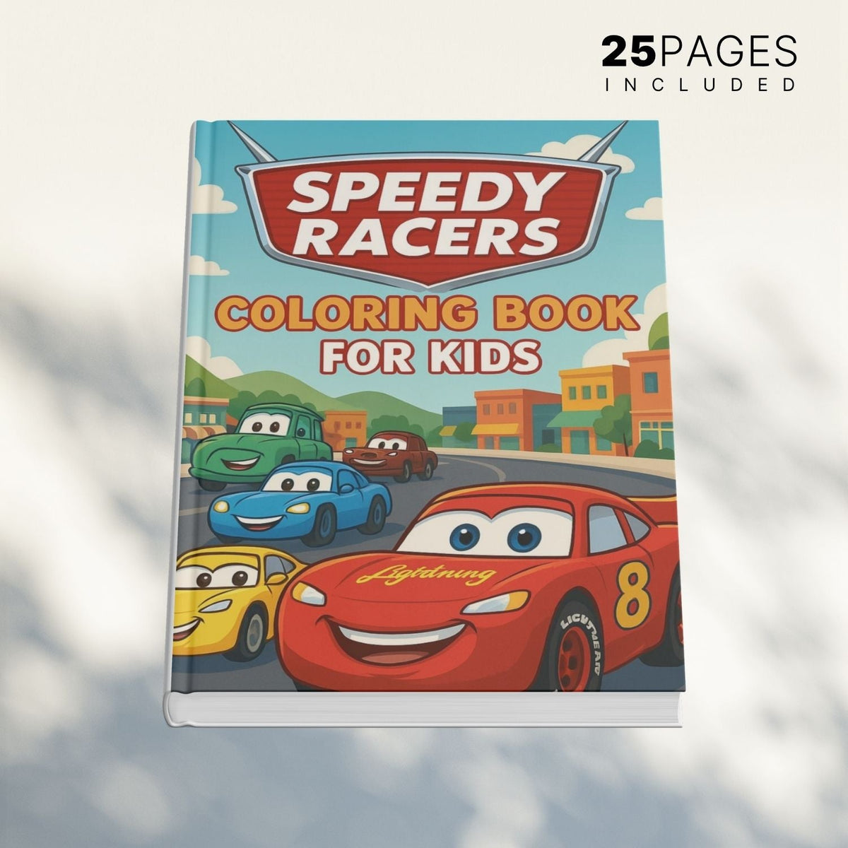 Lightening Mcqueen Coloring Book for Kids - Dua Pixels