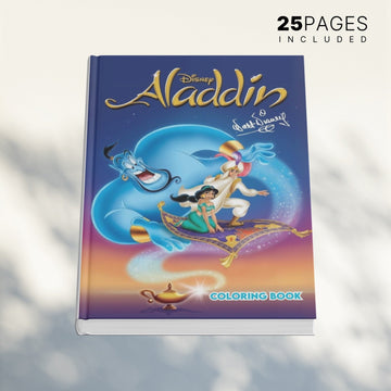 Aladdin Coloring Book for Kids - Dua Pixels