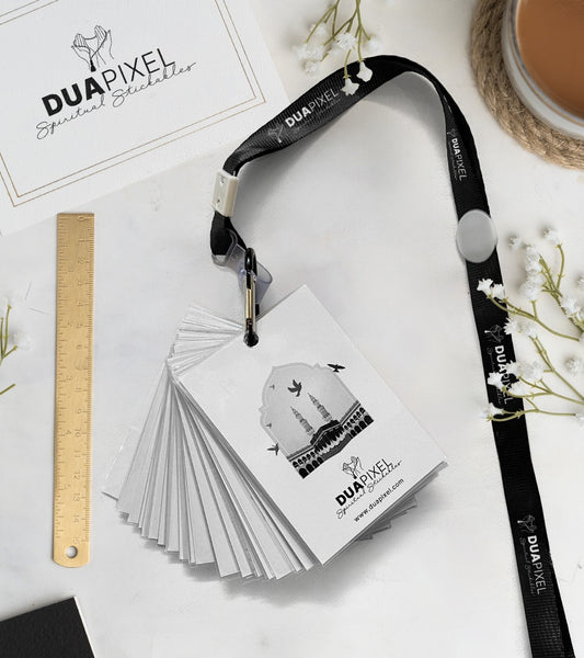 Hajj Cards - 50 Pieces - Dua Pixels