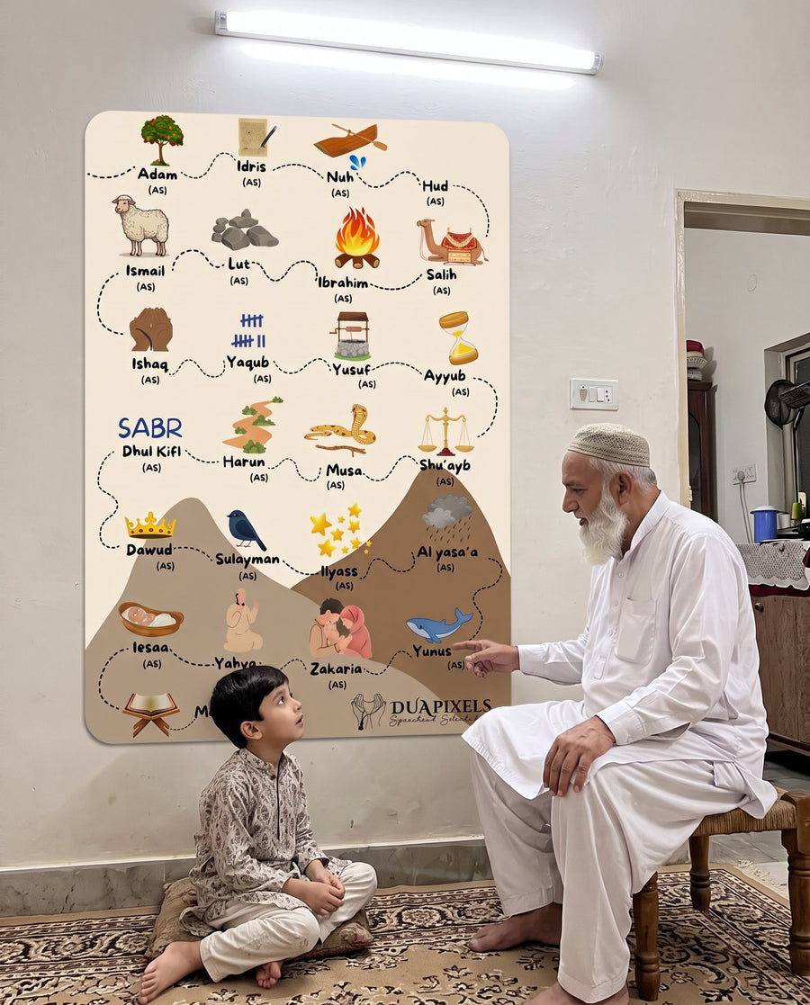 Grandfather telling the story of Yunus